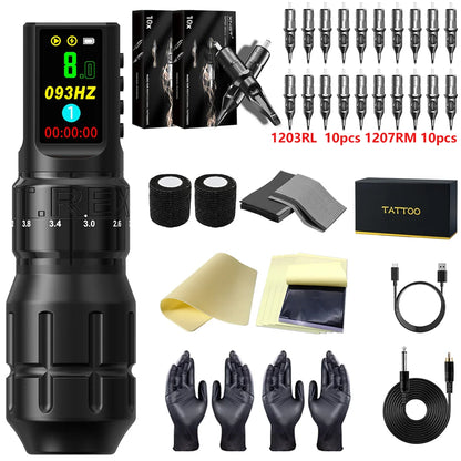 T-Rex Wireless Tattoo Machine Pen Kit