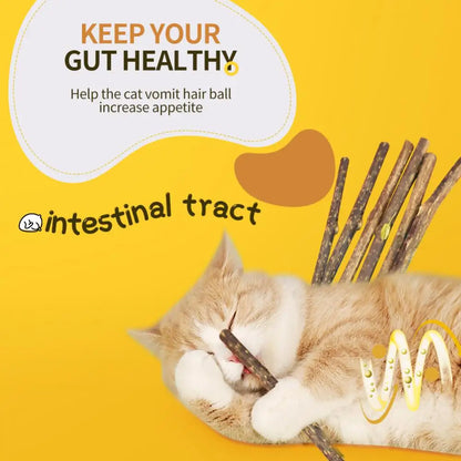 Natural Silvervine Cat Chew Sticks