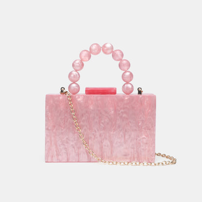 Pearl Weave Evening Handbag