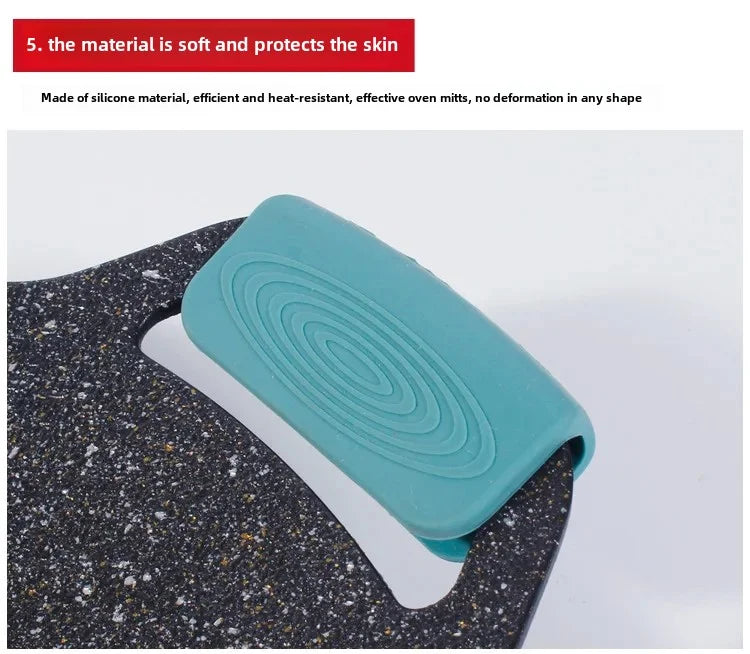 Silicone Pot Handle Covers – Heat Resistant Grip Protectors