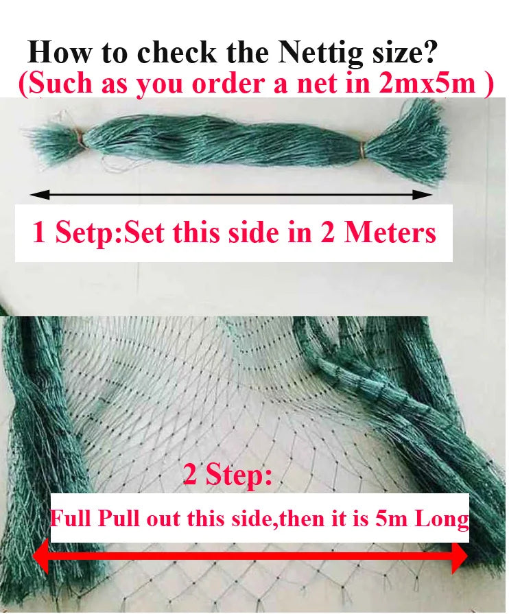 Heavy Duty Garden Protection Netting