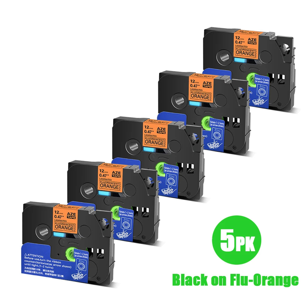 Laminated Label Tape for Brother Label Makers