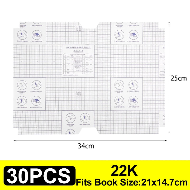 Clear Self-Adhesive Book Covers