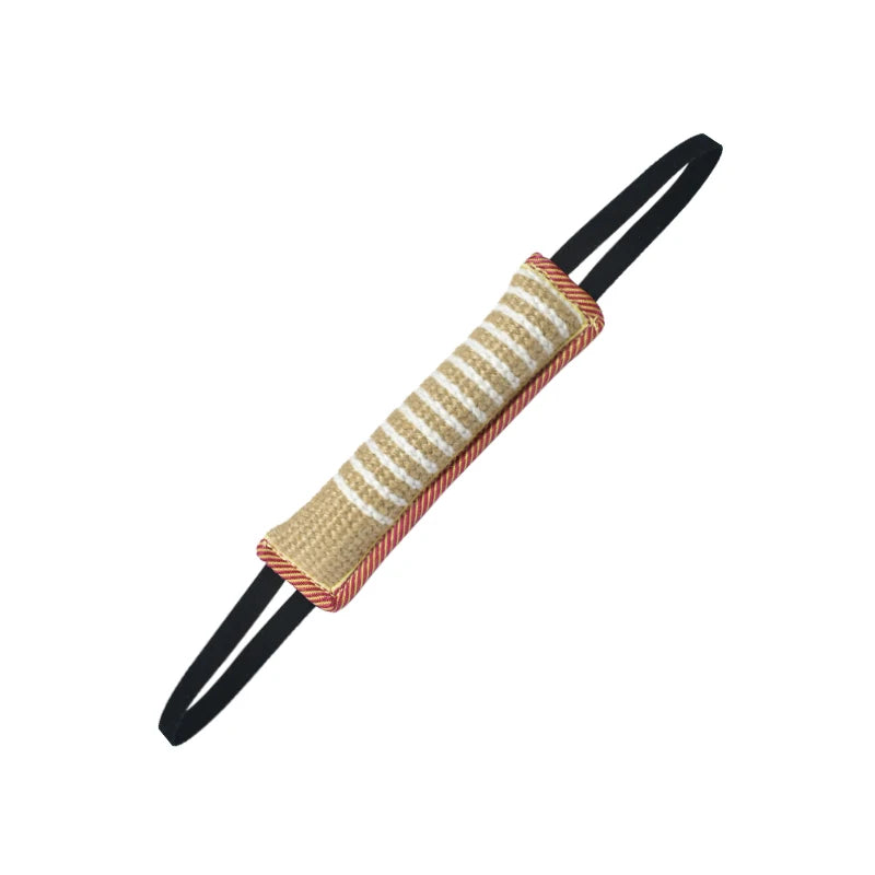 Linen Dog Bite Training Tug Toy