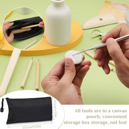Pottery Sculpting Tools Set