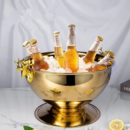 304 Stainless Steel Champagne Ice Bucket