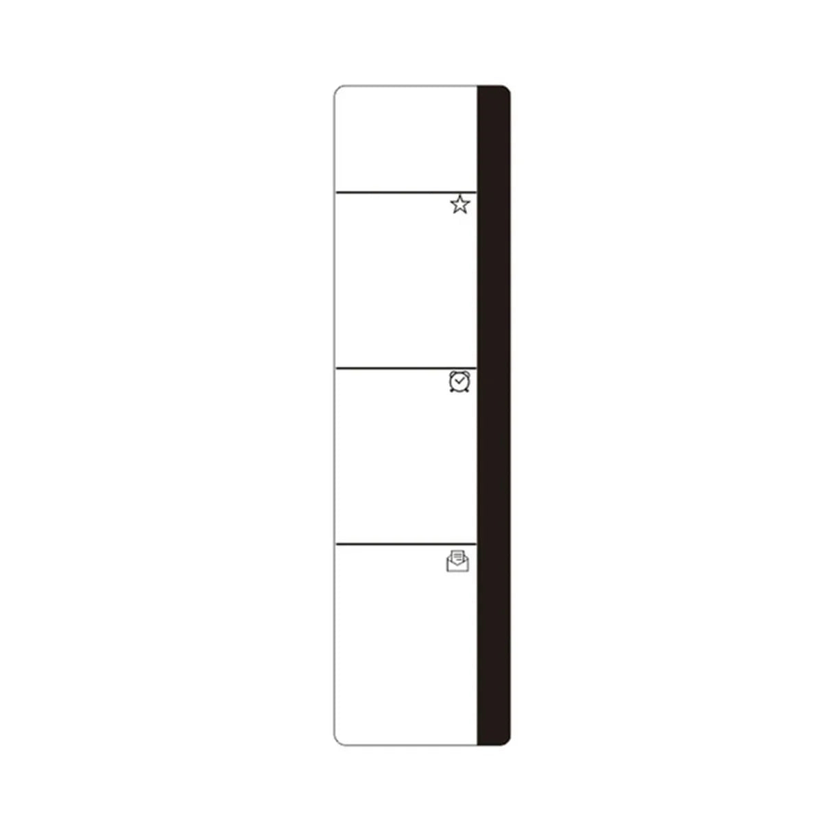 Acrylic Monitor Side Memo Board