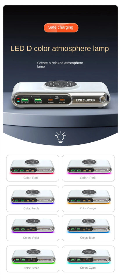 Deepartner 6-in-1 Fast Charging Station