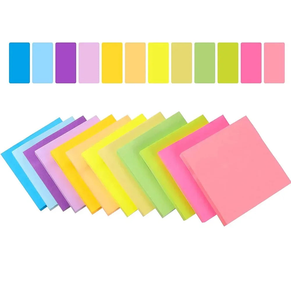 Color Index Sticky Notes Set