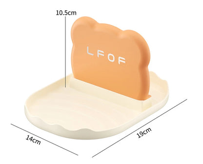 Bear Kitchen Pot Lid & Utensil Holder