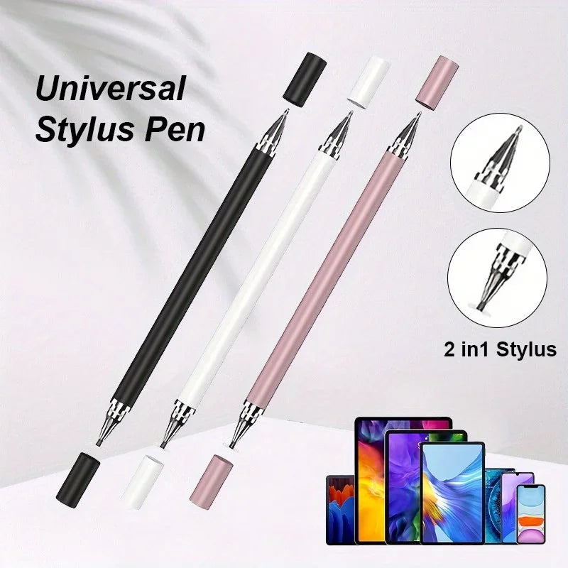 Basix 2-in-1 Universal Capacitive Stylus Pen