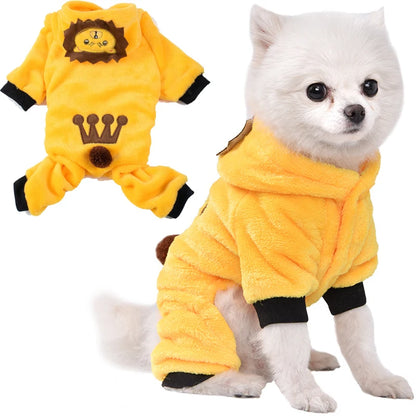 Warm Fleece Pet Hoodie