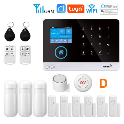WiFi & GSM Security Alarm Kit
