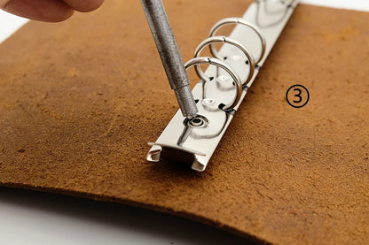 Metal Loose-Leaf Binder Rings