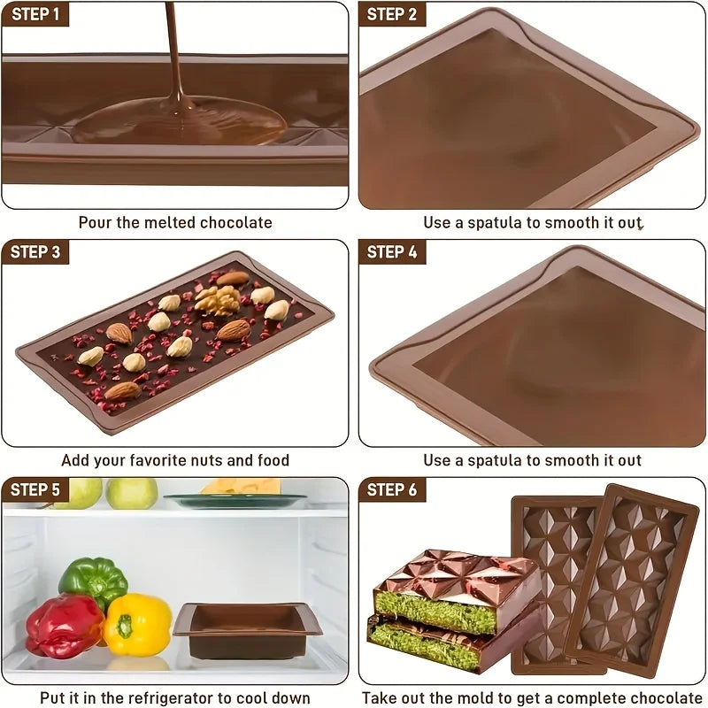 Silicone Chocolate Bar Mould