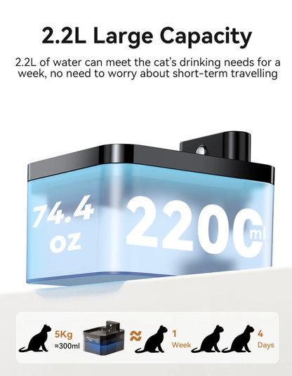 Wireless Pet Water Fountain