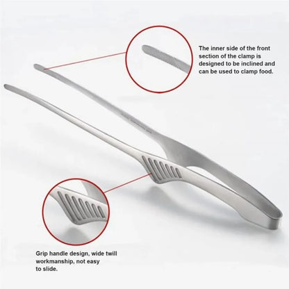 304 Stainless Steel BBQ & Cooking Tongs