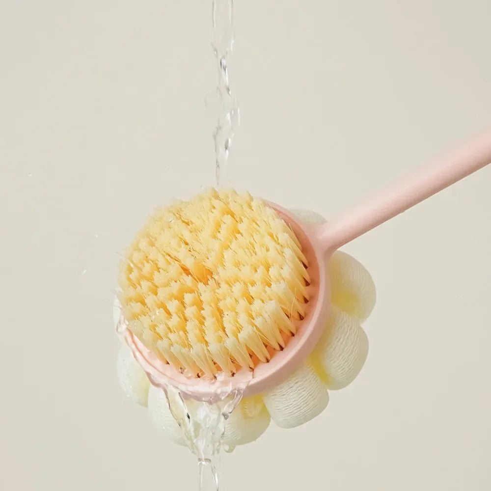 Double-Sided Bath Long Handle Brush