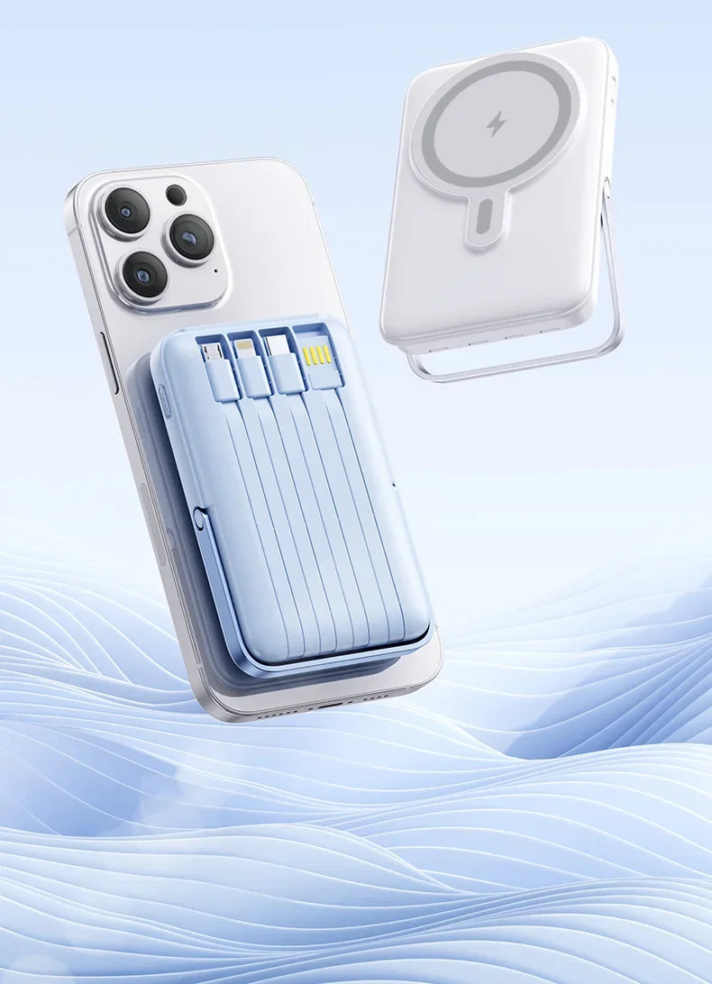 20000mAh Magnetic Wireless Power Bank with Phone Stand