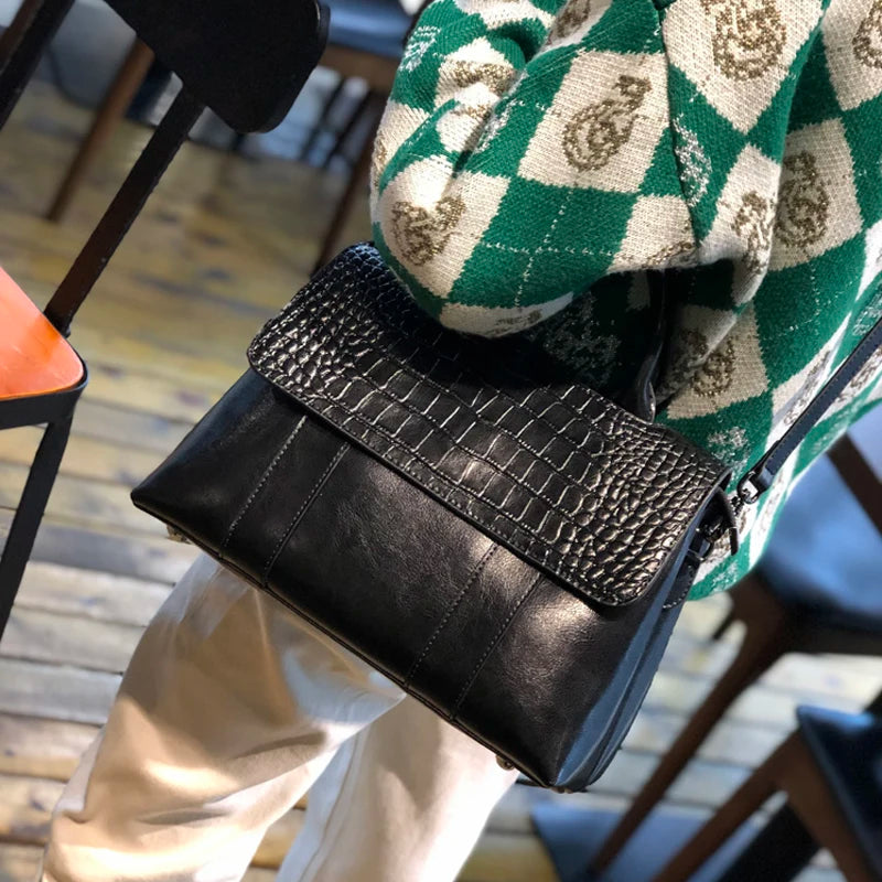 Women’s Genuine Leather Crossbody Bag