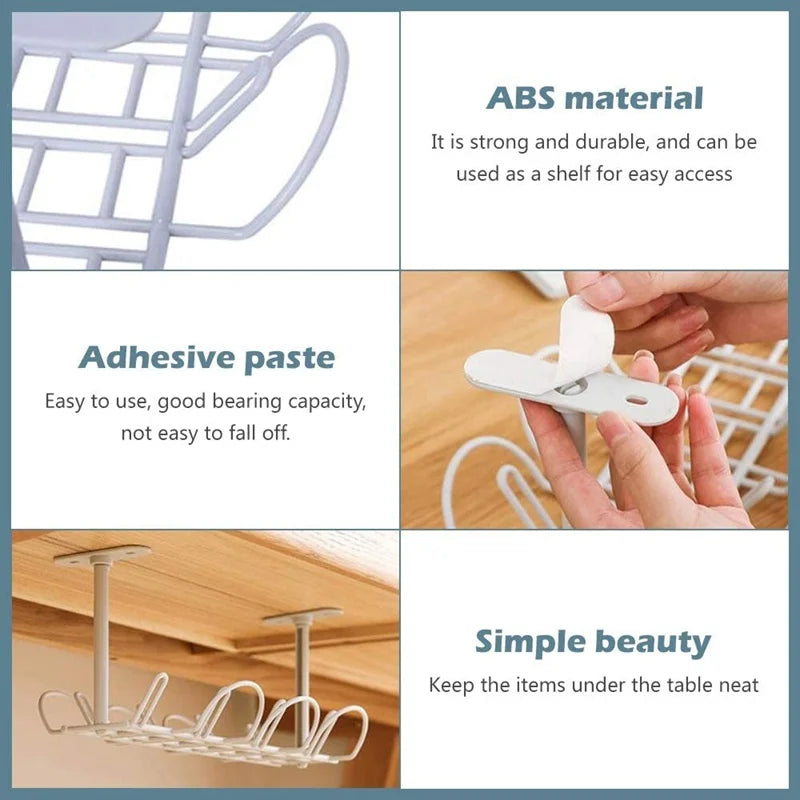 Under Desk Cable Management Tray