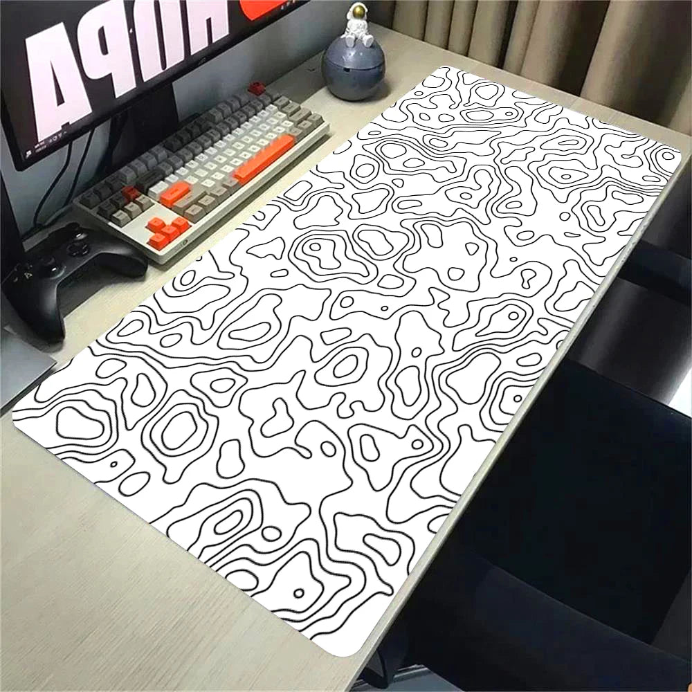 Topographic Extended Gaming Mouse Pad