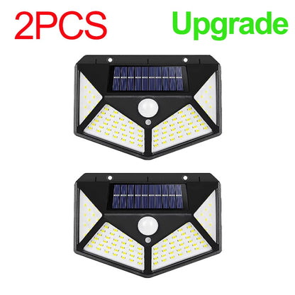 Waterproof Solar Security Light with PIR Motion Detection