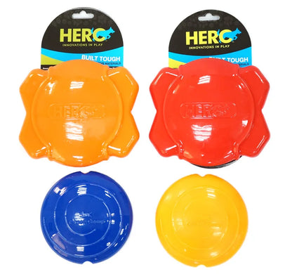Interactive Squeaking Treat Dispensing Dog Disc