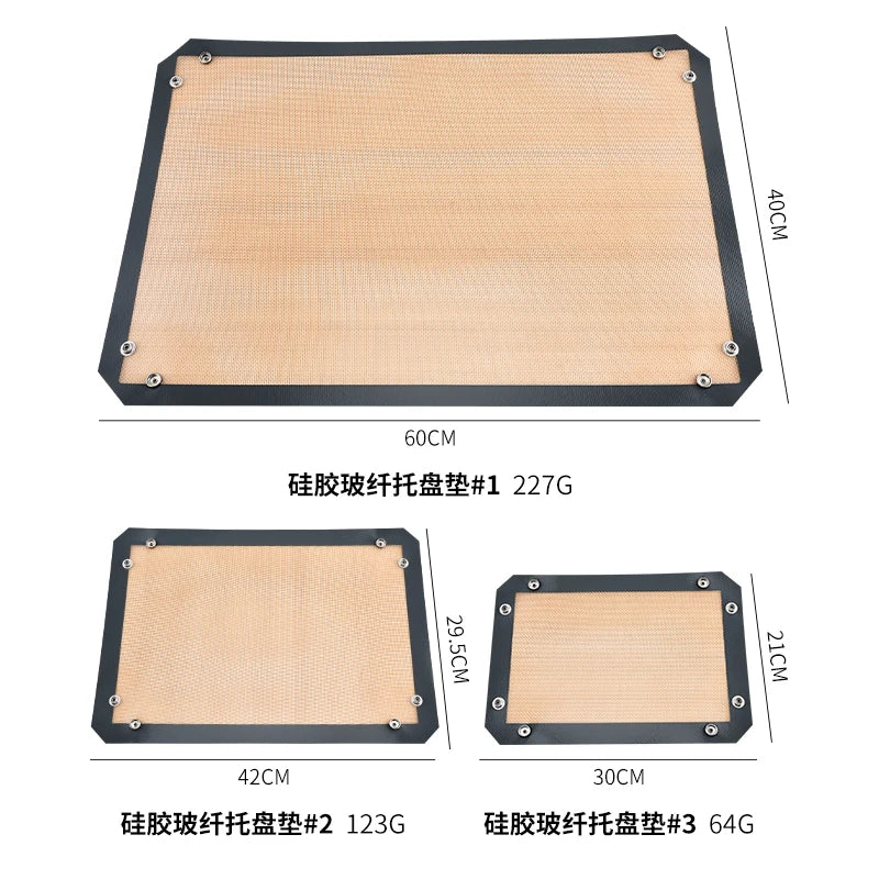 Silicone Baking Mat with Button Design