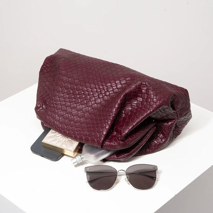 Vintage Woven Pattern Clutch Bag