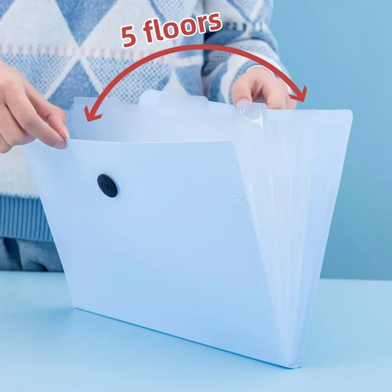 5-Pocket Expanding Document Folder