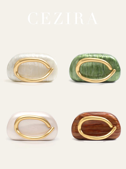 Luxury Acrylic Evening Clutch Bag