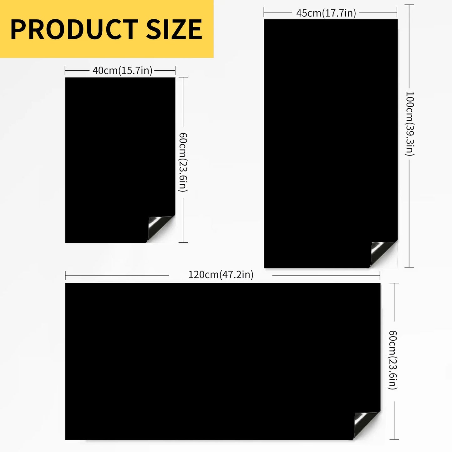Magnetic Dry Erase Chalkboard Wall Sticker