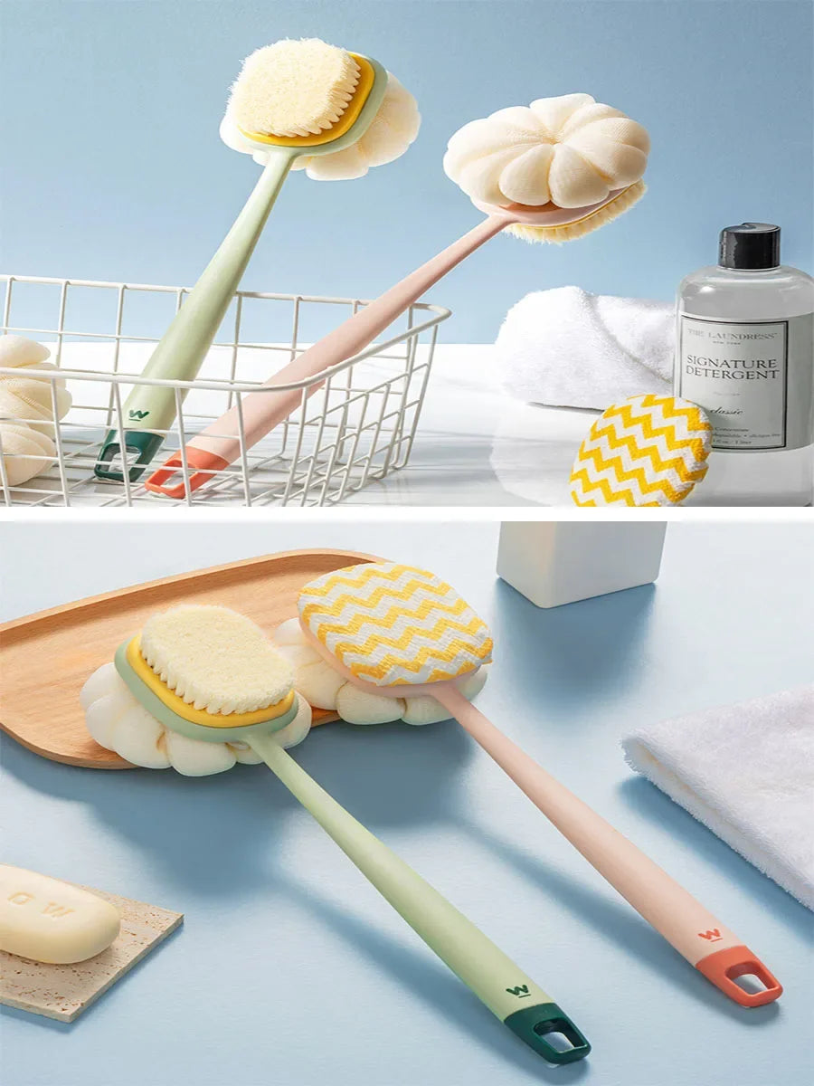 Long Handle Loofah Back Scrubber