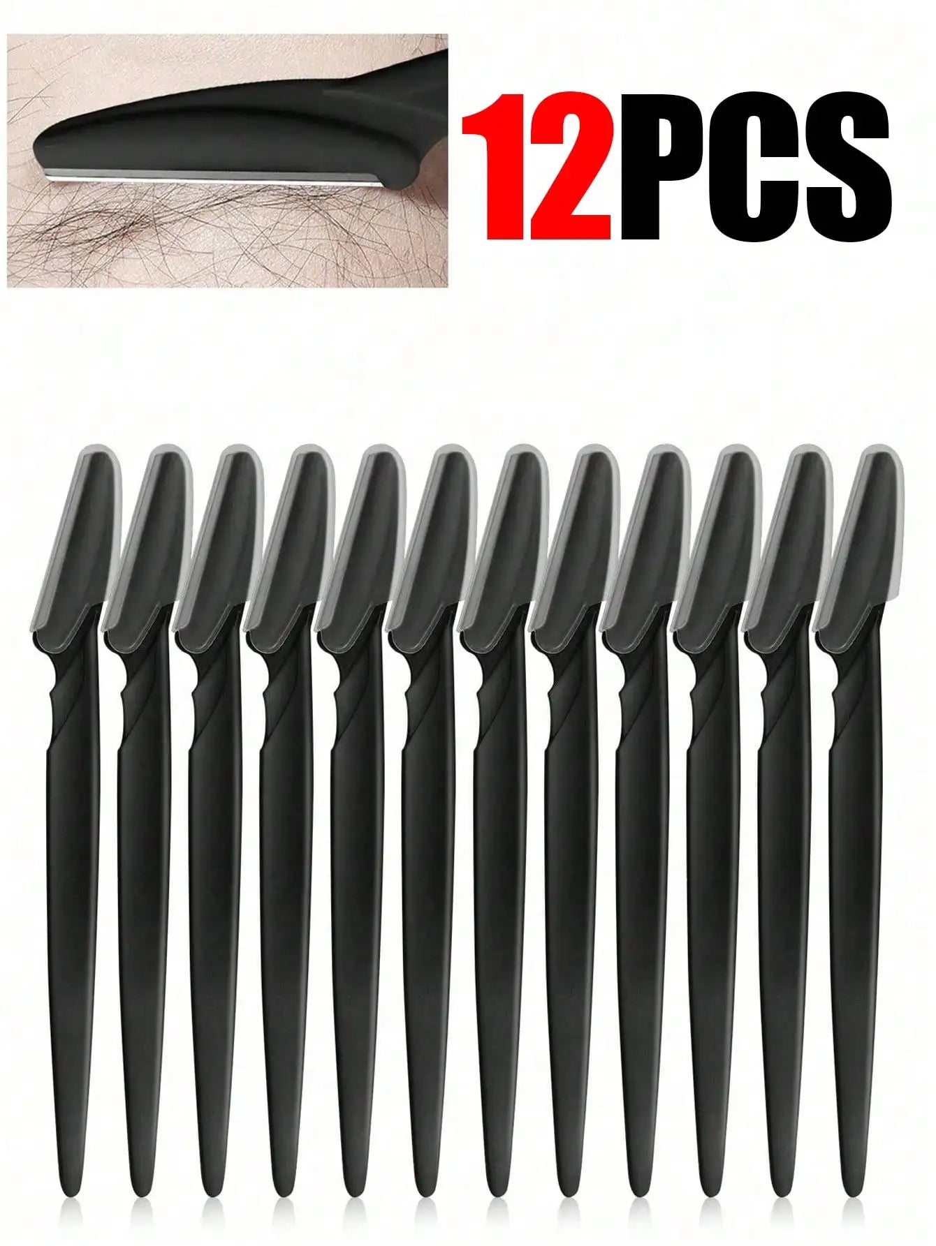 Precision Eyebrow Razor Set with Storage Case