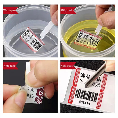 Thermal Jewelry Price Label Stickers