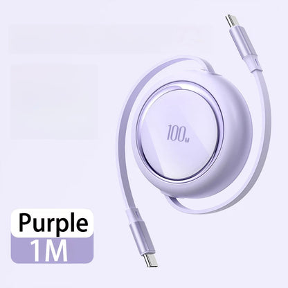 100W Fast Charging Type C Cable for IPhone 15