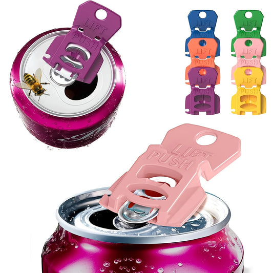 Reusable Beverage Can Opener Set with Protective Cover