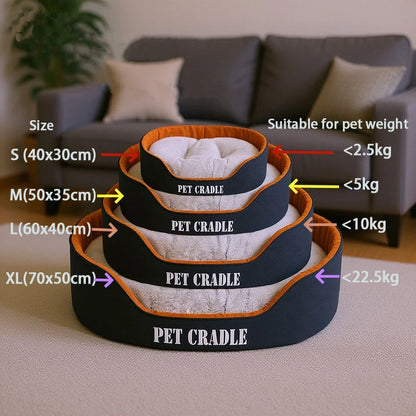 Comfort Plush Pet Nest Bed