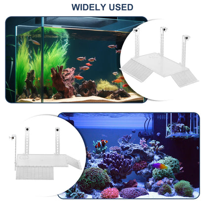 Adjustable Acrylic Turtle Basking Platform