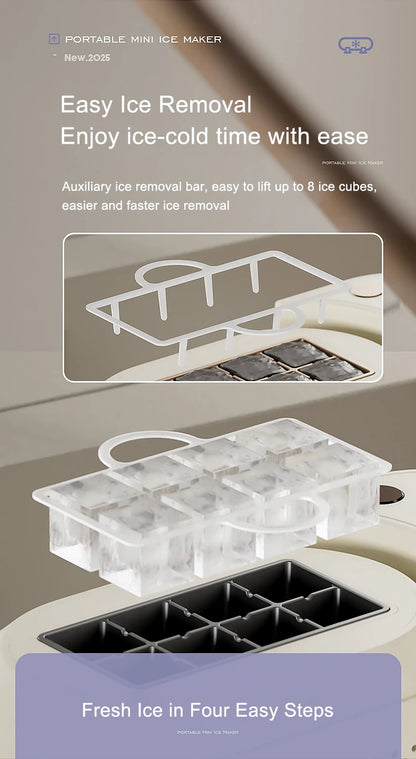 Portable Mini Ice Maker