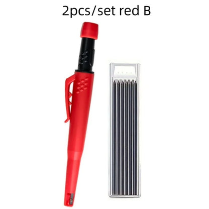 2.8mm Carpenter Mechanical Pencil Set with Sharpener