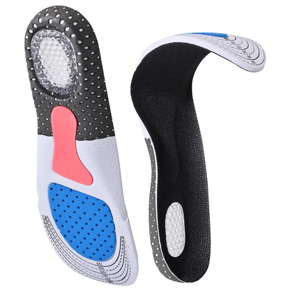 Silicone Gel Sports Insoles with Arch Support