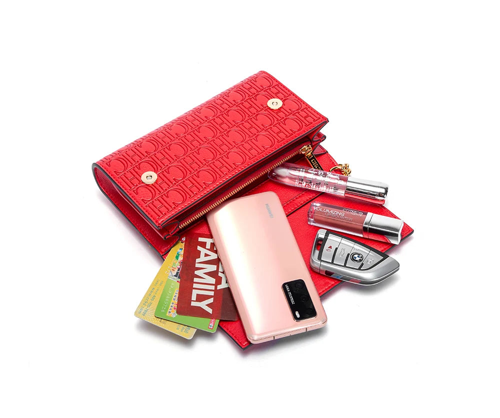 Classic Square Crossbody Messenger Bag