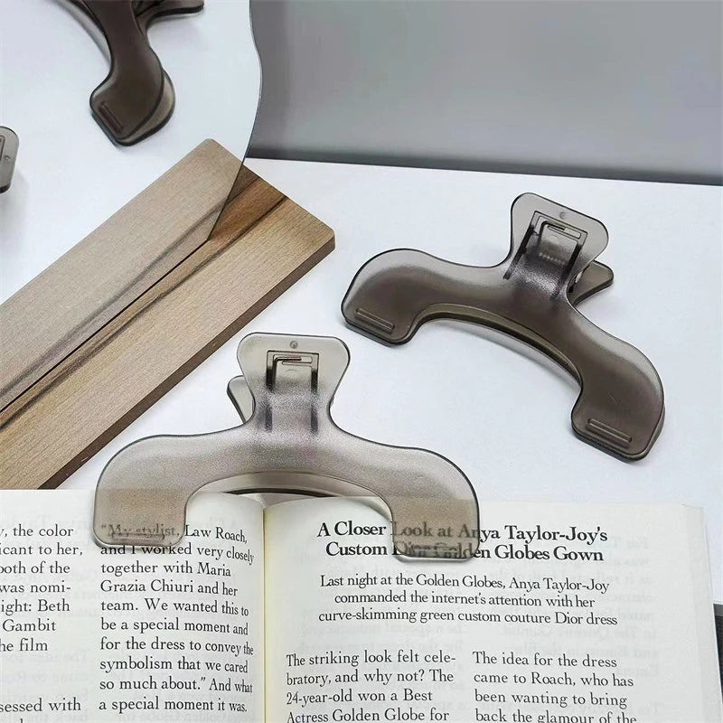 Large Plastic Book Holder Clip for Reading & Note Keeping