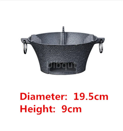 Traditional Charcoal Clay BBQ Stove