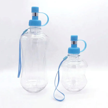 Portable Pet Water Bottle with Built-In Drinking Bowl