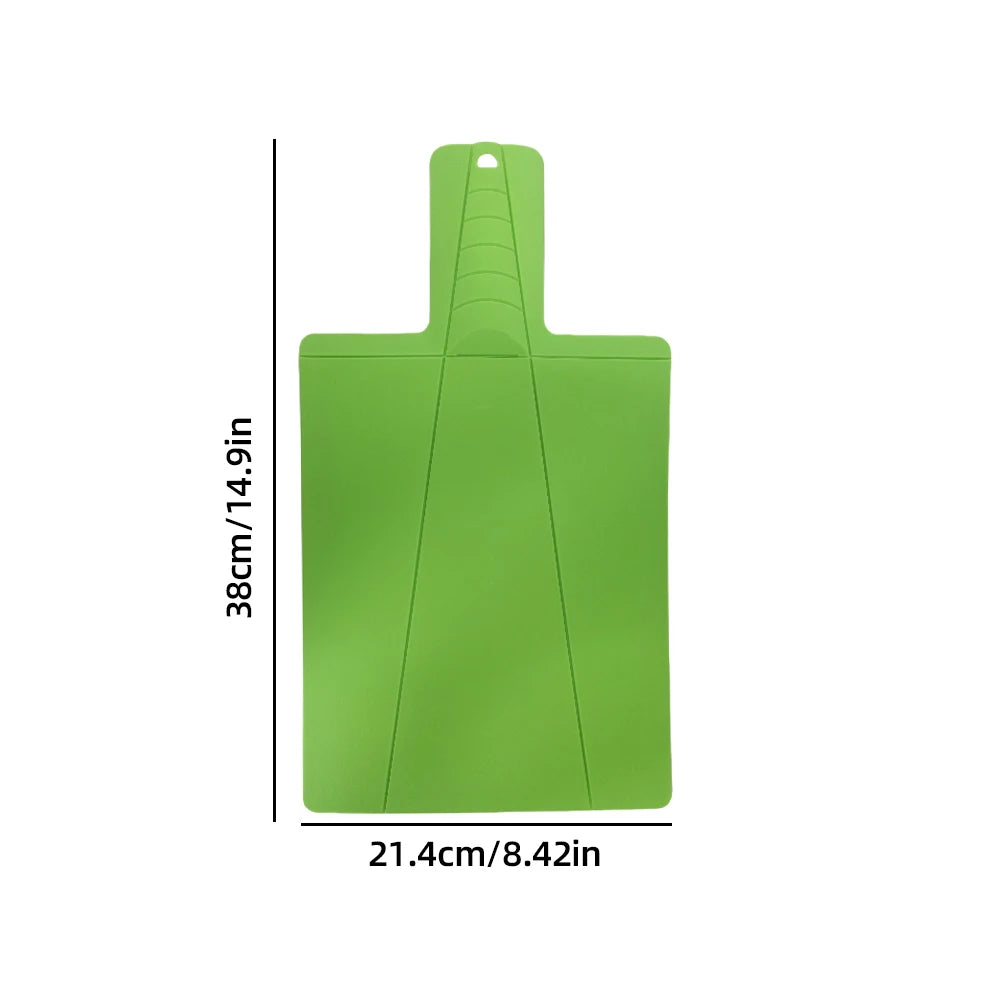 Foldable Shovel-Shaped Plastic Cutting Board