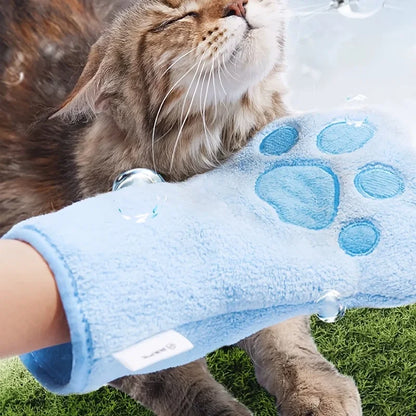 Quick-Dry Pet Grooming Glove