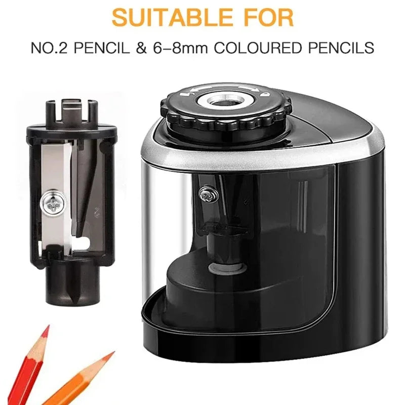 2-in-1 Electric Pencil Sharpener